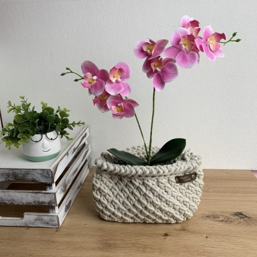 Orchidea OkosDekor középrész (pink) - zsákhoz, vázához