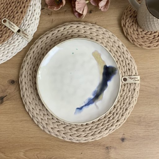 Emma horgolt tányéralátét vagy asztalközép