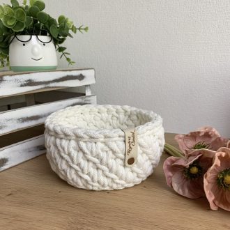 Bella OkosDekor kaspó - Off white