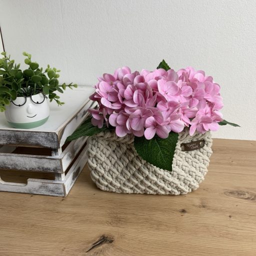 Hortenzia OkosDekor középrész (rózsaszín) - zsákhoz, vázához