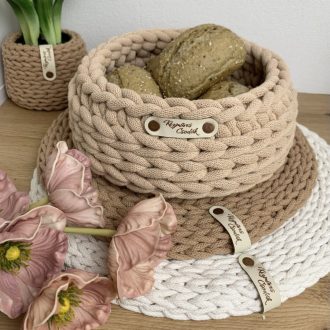 Emma kenyértartó kosár