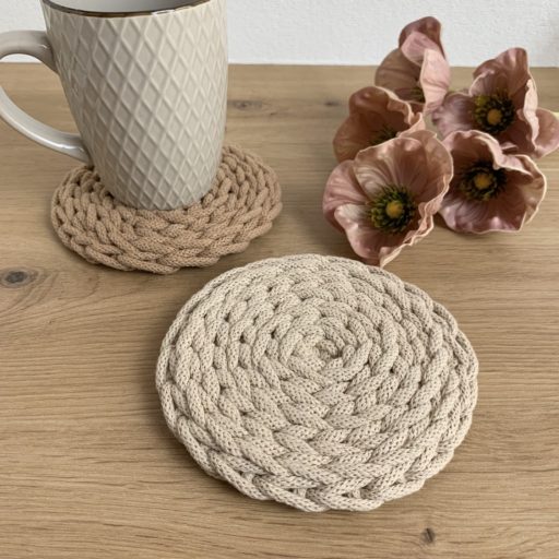 Emma horgolt poháralátét