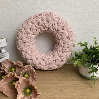 Jázmin OkosDekor koszorú - közepes méret