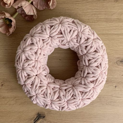 Jázmin OkosDekor koszorú - közepes méret