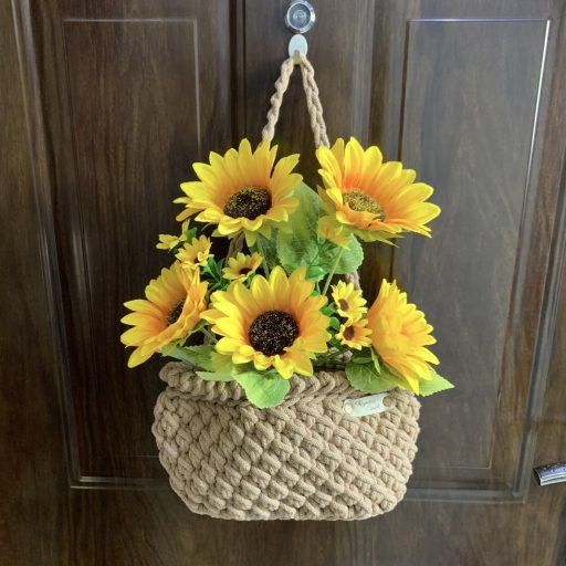 Napraforgó OkosDekor középrész - zsákhoz, vázához