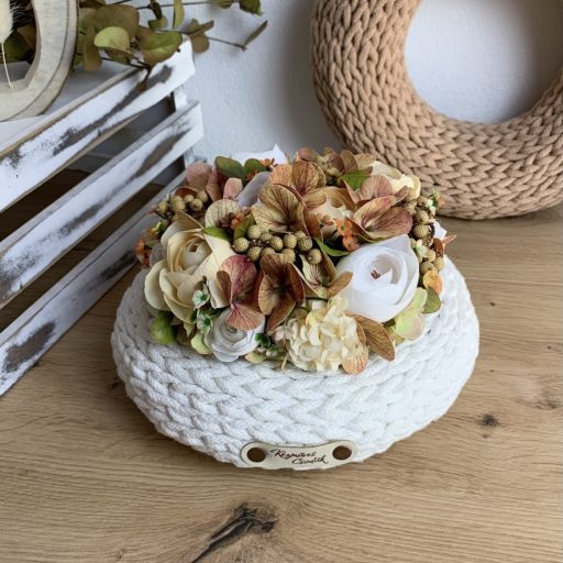 Hortenzia OkosDekor középrész - koszorúhoz, kaspóhoz