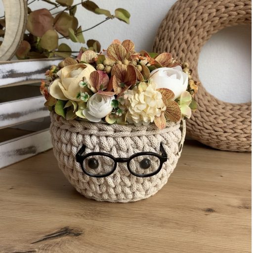 Hortenzia OkosDekor középrész - koszorúhoz, kaspóhoz